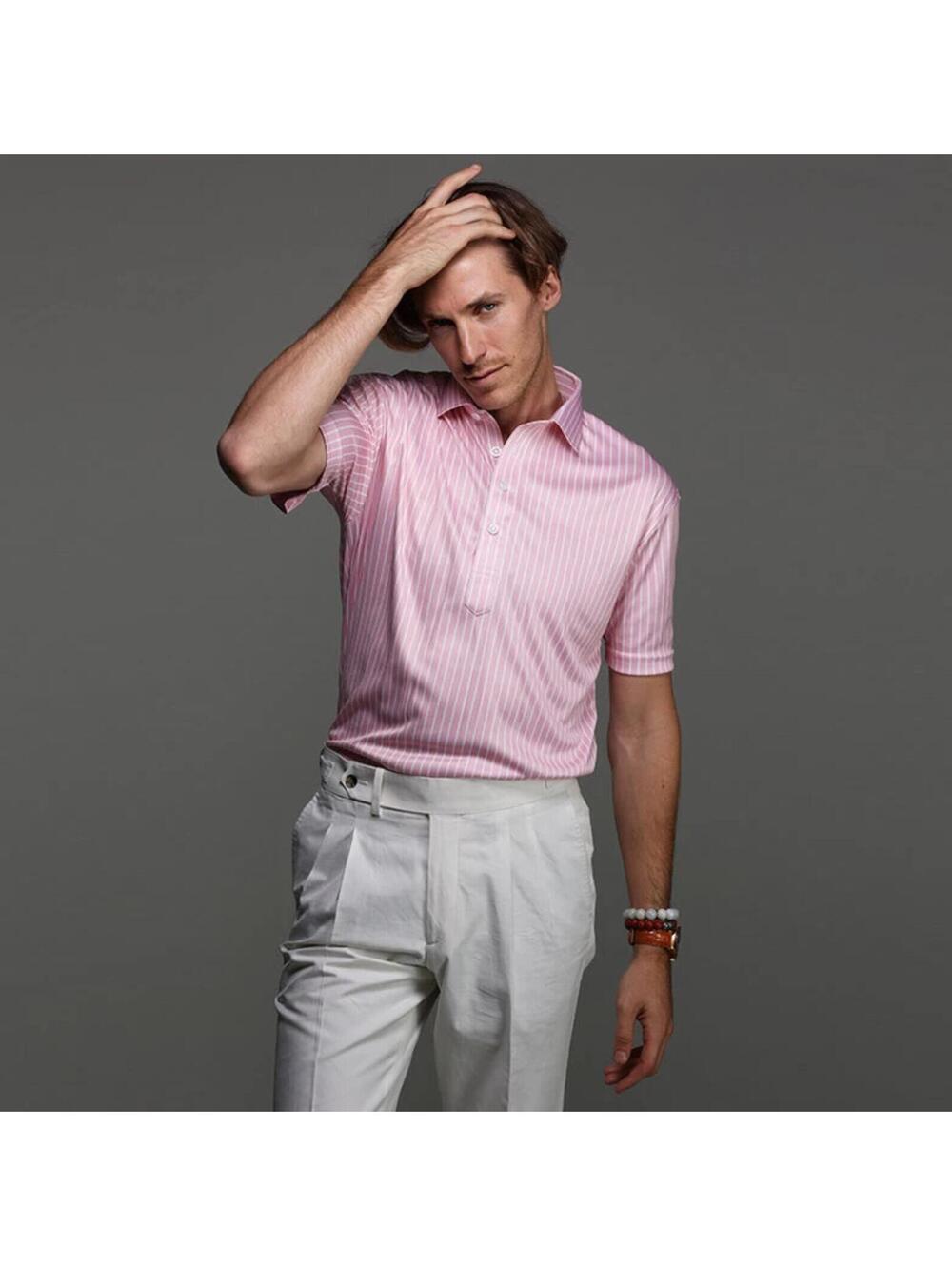 Collars & Co. NWOT Semi-Spread Collar Polo‎ Original Fit - Size 3XL - Picture 3 of 4